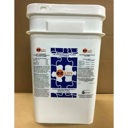 EZium Metabolic 2-Month Reclosable Plastic Pail - 19 lbs.