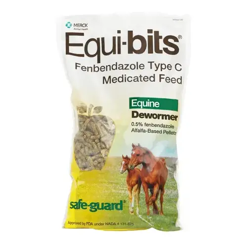 Safe-Guard Equi-Bits Fenbendazole Type C Medicated Feed - 1.25 LB BAG Safe-Guard Equi-Bits Fenbendazole Type C Medicated Feed - 1.25 LB BAG