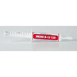 Oralx Corporation 069-70082 Micro B-12 12X 34-GM Syringe