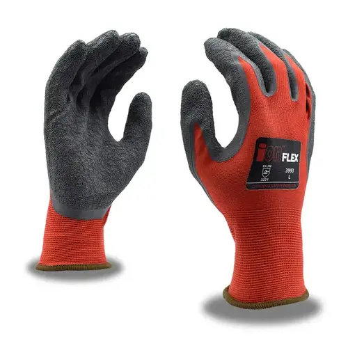 Ion-Flex Gloves - Red Nylon - Large Pair Ion-Flex Gloves - Red Nylon - Large Pair