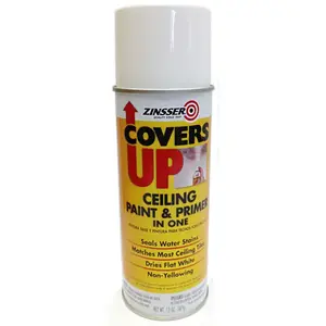 Zinsser 3688 Covers Up Stain Sealing Ceiling Paint Spray - 13 oz White
