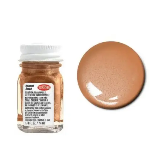 Testors Enamel Metallic Paint - Copper 0.25 fl oz Testors Enamel Metallic Paint - Copper 0.25 fl oz
