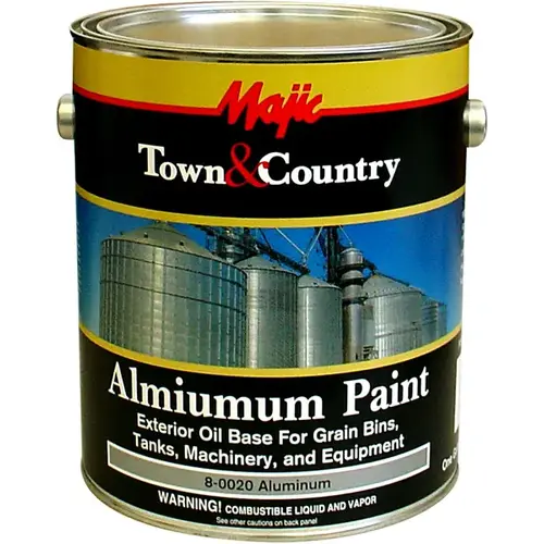 Majic Durable Bright Aluminum Paint 1 Gallon Majic Durable Bright Aluminum Paint 1 Gallon