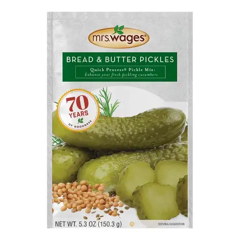 Bread & Butter Pickles Quick Process Pickle Mix 5.3-oz Bread & Butter Pickles Quick Process Pickle Mix 5.3-oz