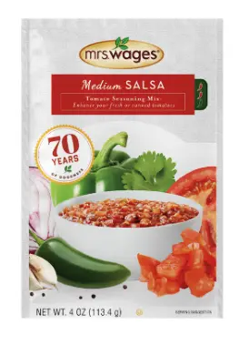 Mrs. Wages Tomato Mix 4 oz Pouch - pack of 12 W536-J7425-XCP12