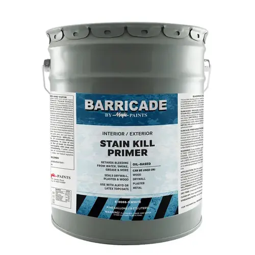 Stain Kill Primer Oil Based - 5 Gallon Stain Kill Primer Oil Based - 5 Gallon