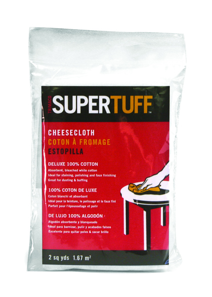 Trimco 10301 SuperTuff Cheese Cloth, Cotton, White