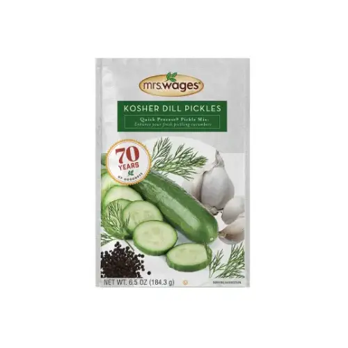 Kosher Dill Pickles Quick Process Pickle Mix 6.5-oz