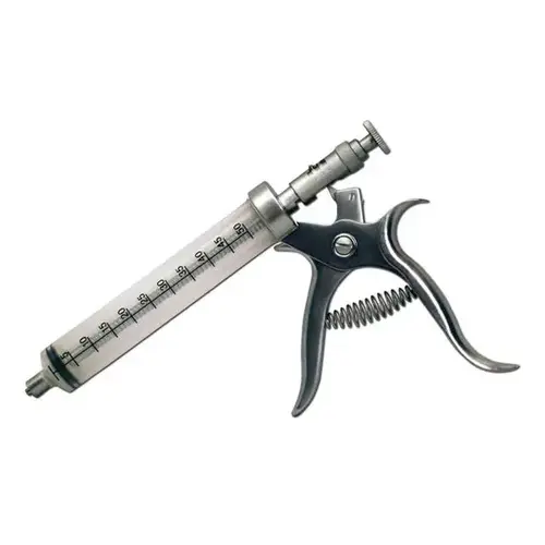 Pro-Shot II Syringe, 50 cc, Aluminum/Plastic Pro-Shot II Syringe, 50 cc, Aluminum/Plastic