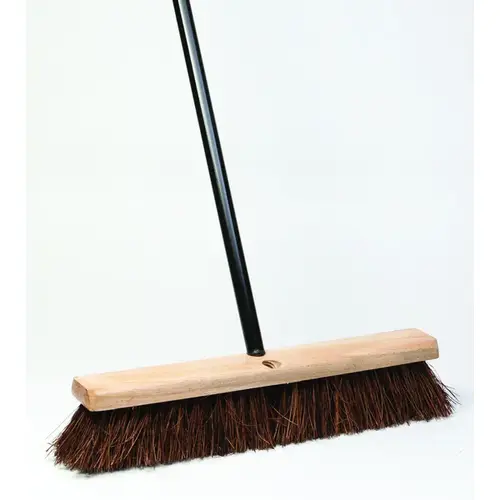 Patio Sweep Palmyra Bristles 18" x 3" with 54" Handle Patio Sweep Palmyra Bristles 18" x 3" with 54" Handle