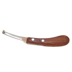 Partrade Trading Corp 244532 Stainless Steel Narrow Blade Hoof Scraper 8-3/4" Right