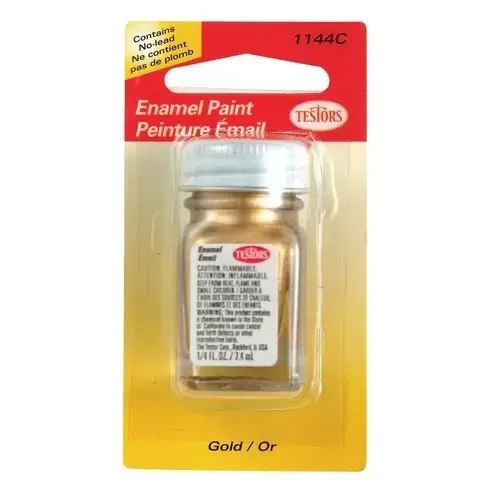 Testors Enamel Metallic Paint - Gold 0.25 fl oz Testors Enamel Metallic Paint - Gold 0.25 fl oz