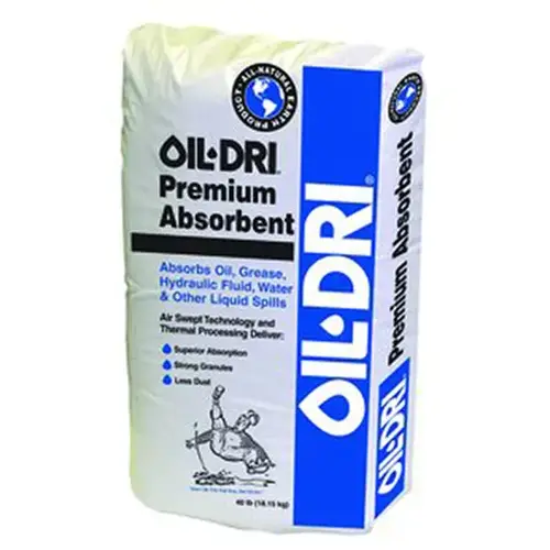 Oil Dry Absorbent Granules 40 Pound Bag Oil Dry Absorbent Granules 40 Pound Bag