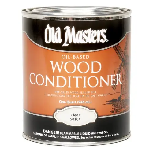 Wood Conditioner Clear 1 qt Clear - pack of 4 Wood Conditioner Clear 1 qt Clear - pack of 4