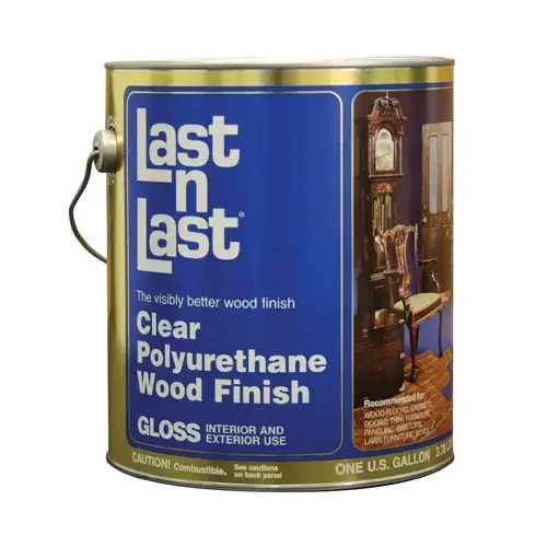 Last n Last Clear Polyurethane Wood Finish 550VOC - Gloss - Gallon