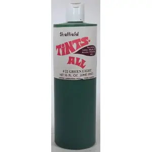 Sheffield Bronze Paint Corp 4651/74321 Tints-All Paint Colorant 16 oz - Light Green