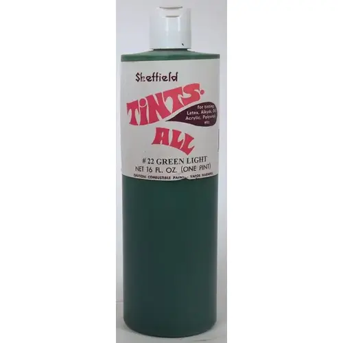 Tints-All Paint Colorant 16 oz - Light Green Tints-All Paint Colorant 16 oz - Light Green