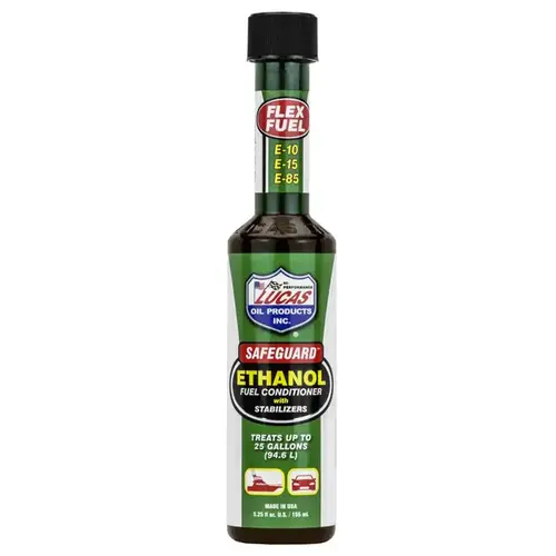 Safeguard Ethanol Fuel Conditioner w/ Stabilizers - 5.25oz Green Safeguard Ethanol Fuel Conditioner w/ Stabilizers - 5.25oz Green