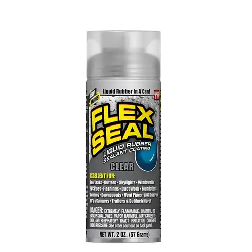 2 Oz. Mini Spray Rubber Sealant, Clear