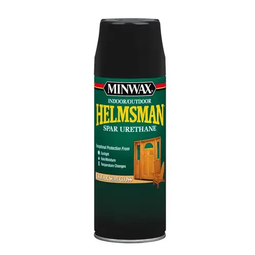 Helmsman Spar Urethane Paint, Semi-Gloss, Liquid, 11.5 oz, Aerosol Can Clear Helmsman Spar Urethane Paint, Semi-Gloss, Liquid, 11.5 oz, Aerosol Can Clear