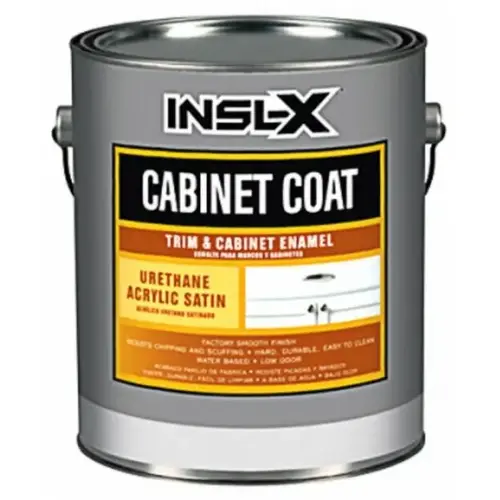 Trim & Cabinet Enamel Cabinet Coat Satin Base 2 Interior 1 gal - pack of 2 Trim & Cabinet Enamel Cabinet Coat Satin Base 2 Interior 1 gal - pack of 2