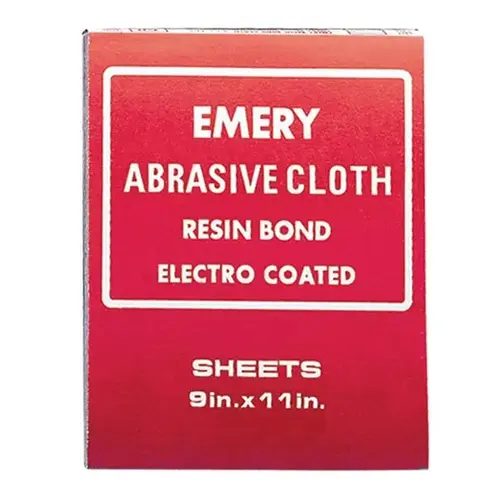 Mercer 9x11 Fine Emery Sandpaper Cloth Sheets