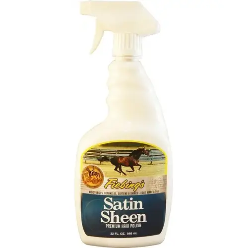 Fiebing's Satin Sheen Premium Horse Hair Polish 32-oz