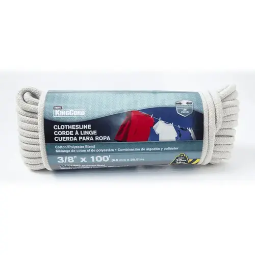 3/8" x 100 ft Clothesline 3/8" x 100 ft Clothesline