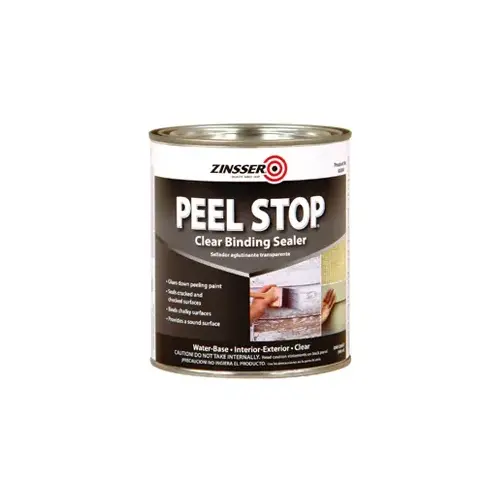 Bonding Primer Peel Stop Clear Water-Based 1 qt Clear Bonding Primer Peel Stop Clear Water-Based 1 qt Clear