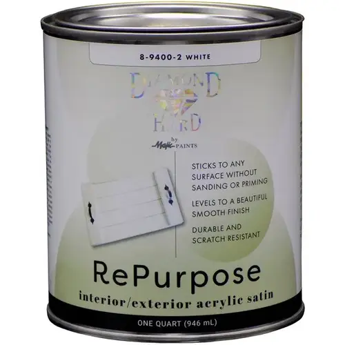 DIAMOND HARD REPURPOSE PAINT ENAMEL - WHITE