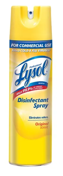 RECKITT BENCKISER Lysol Disinfectant Spray Original Scent 19oz Clear 04650/58344650