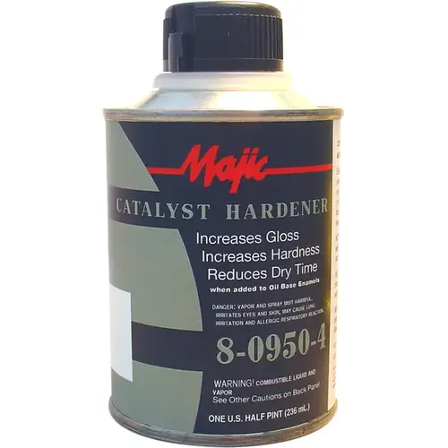 Catalyst Hardener, Clear, 0.5 pt, Bottle Catalyst Hardener, Clear, 0.5 pt, Bottle