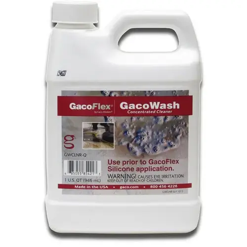 GacoWash 1 Qt. Concentrated Roof Cleaner, 194-031 Yellow/Amber GacoWash 1 Qt. Concentrated Roof Cleaner, 194-031 Yellow/Amber