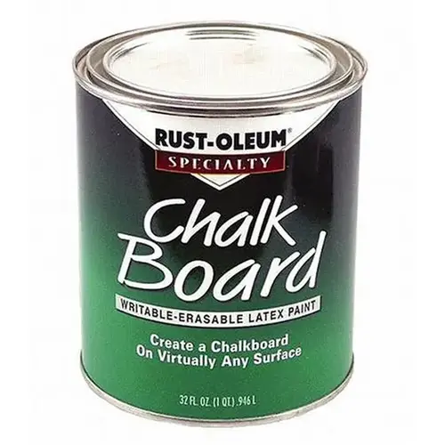 SPECIALTY Chalkboard Paint Green, Mild, Green, 1 qt, Can SPECIALTY Chalkboard Paint Green, Mild, Green, 1 qt, Can