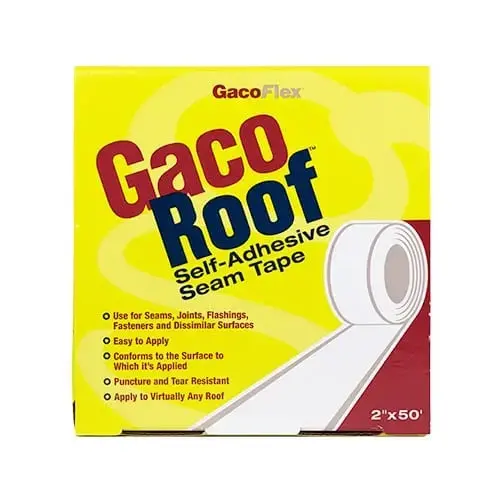 Roof Tape White Butyls and EPDM rubber White