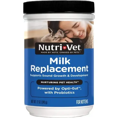 Nutri Vet Milk Replacer for Kittens 12 Ounces Nutri Vet Milk Replacer for Kittens 12 Ounces