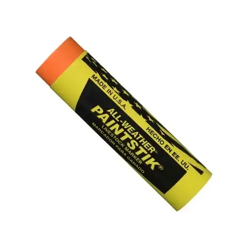 Paintstick Livestock Marker, All Weather, Orange