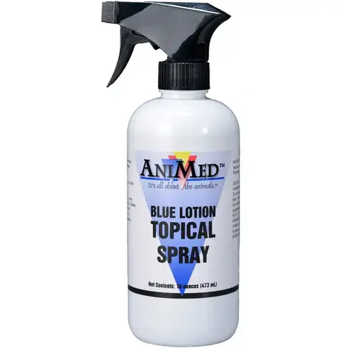 Blue Lotion Topical Antiseptic 16-oz Spray Blue Lotion Topical Antiseptic 16-oz Spray