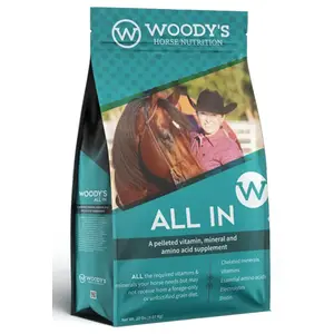 Woody's Horse Nutrition 011-87612 Woody's Horse Nutrition All In Supplements 20-lbs