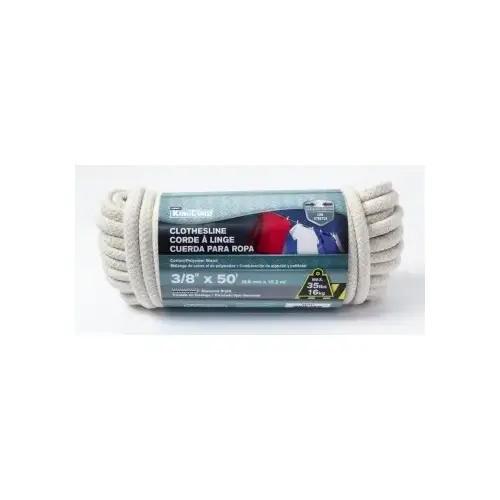 3/8" x 50 ft Clothesline 3/8" x 50 ft Clothesline