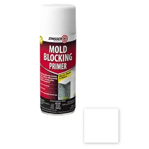 Mold Blocking Primer, White, 13 oz, Aerosol Can Mold Blocking Primer, White, 13 oz, Aerosol Can