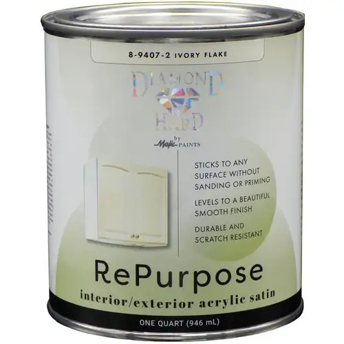 DIAMOND HARD REPURPOSE PAINT ENAMEL - IVORY FLAKE