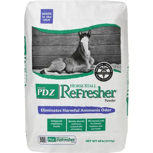 Sweet PDZ Powder Horse Stall Refresher 40 Lb. Bag Sweet PDZ Powder Horse Stall Refresher 40 Lb. Bag