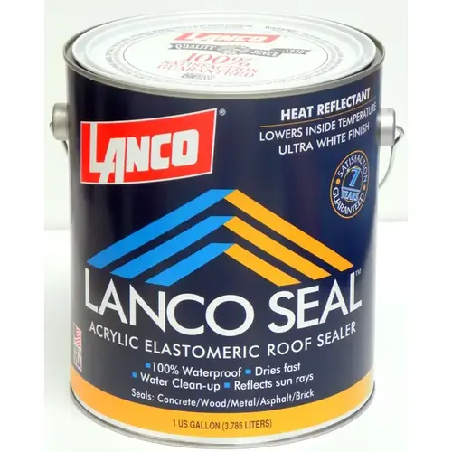 Lanco Seal Roof Coating White 1 Gallon Lanco Seal Roof Coating White 1 Gallon