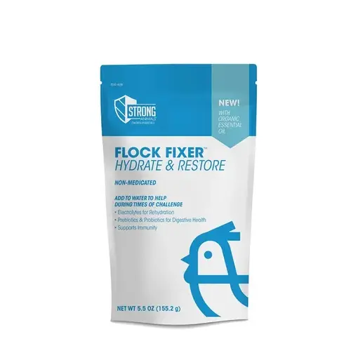Flock Fixer Poultry Vitamin Water Additive, 5.5 oz.