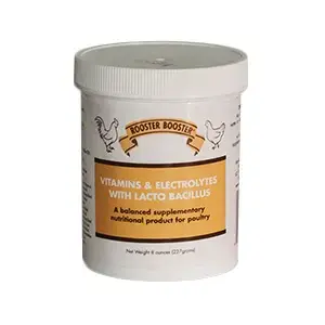 Rooster Booster 038-50705 Rooster Booster Vitamins & Electrolytes with Lactobacillus for Poultry 8-oz