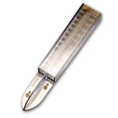 5 In. Plastic Clear-Vu Rain Gauge