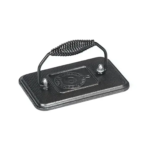 Rectangular Cast Iron Grill Press 6.75" x 4.5"