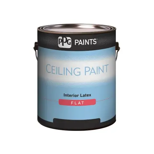 PPG Interior Ceiling Latex Paint White Flat Gallon
