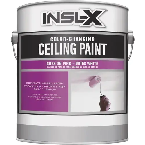 Color Changing Ceiling Paint Flat White Interior 1 gal White Color Changing Ceiling Paint Flat White Interior 1 gal White